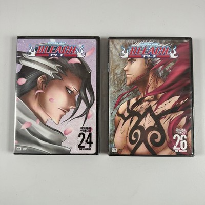 Bleach DVD Volumes 24 & 26 Original Uncut Anime English Dub Sub VIZ Media