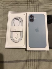 Apple iPhone 16 Plus - 128 GB - Teal (Unlocked) + Cases