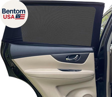 Car Window Shades for Baby - 2 Pack Sun Shade Blocker, Breathable Mesh Rear Side