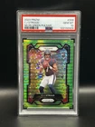 CJ STROUD 2023 PANINI PRIZM ROOKIE NEON GREEN PULSAR RC PSA 10 Q2756