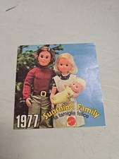 Vecchio Catalogo Giocattoli THE SUNSHINE FAMILY la famiglia felice - Mattel '77