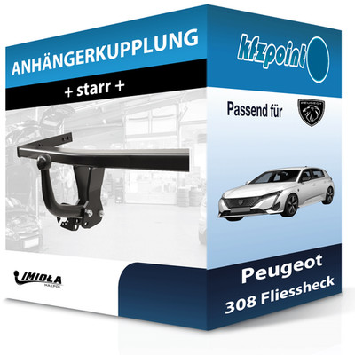 Für Peugeot 308 Fliessheck 09.2013-06.2021 IMIOLA HAK-POL Anhängerkupplung starr