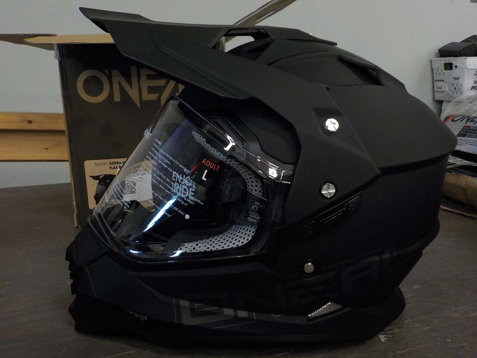O'NEAL SIERRA HELMET XL 2025年4月購入品 Sierra Helmet R Black/Gray