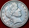 1904 Philadelphia Mint Silver Barber Quarter Philadelphia Barber