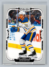 25-26 O Pee Chee OPC Jacob Bryson #26 Buffalo Sabres