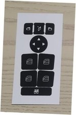 Car Button Stickers Compatible with W204 W212 W246 W166 X166 Window Switch