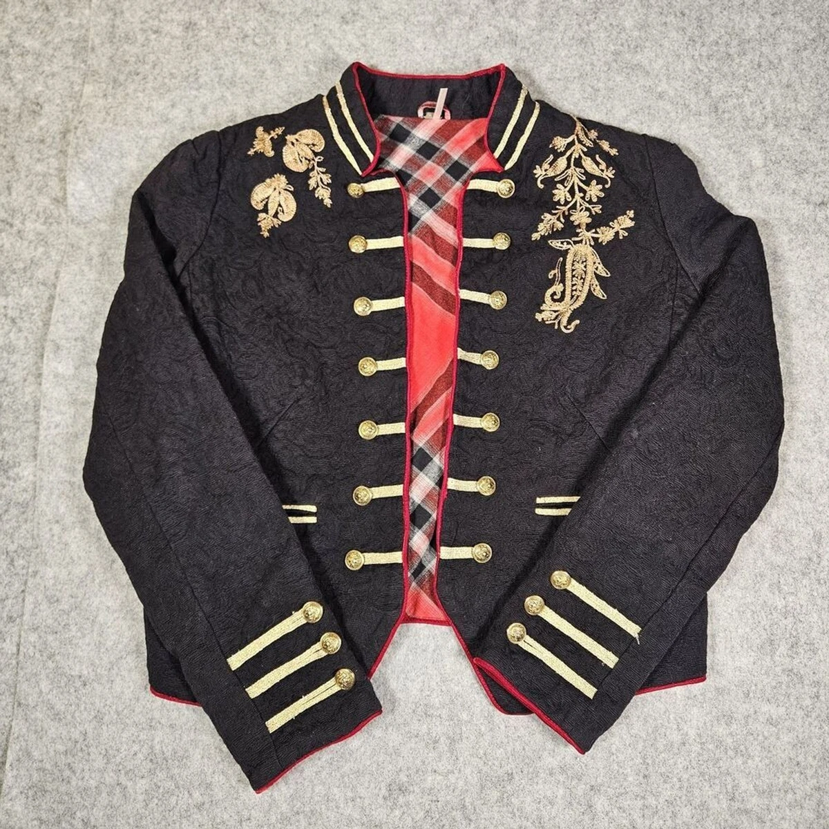 Embroidered Military Jacket Coats, Jackets & Vests for Women for