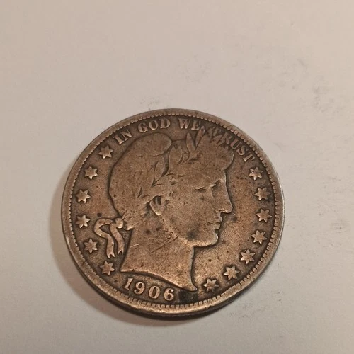 1906 Barber Half  Ch. Fine