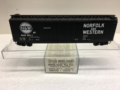 Micro trenes Kadee escala N MTL 36020 Norfolk & Western N&W 56611 vagón de caja | Zustand: New