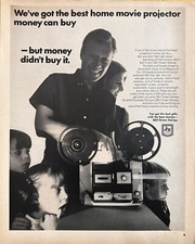 1967 Bell  Howell Projector Vintage Print Ad, S H Green Stamps