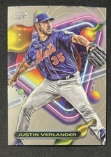 2023 Topps Cosmic Chrome Baseball Justin Verlander Base #149 New York Mets