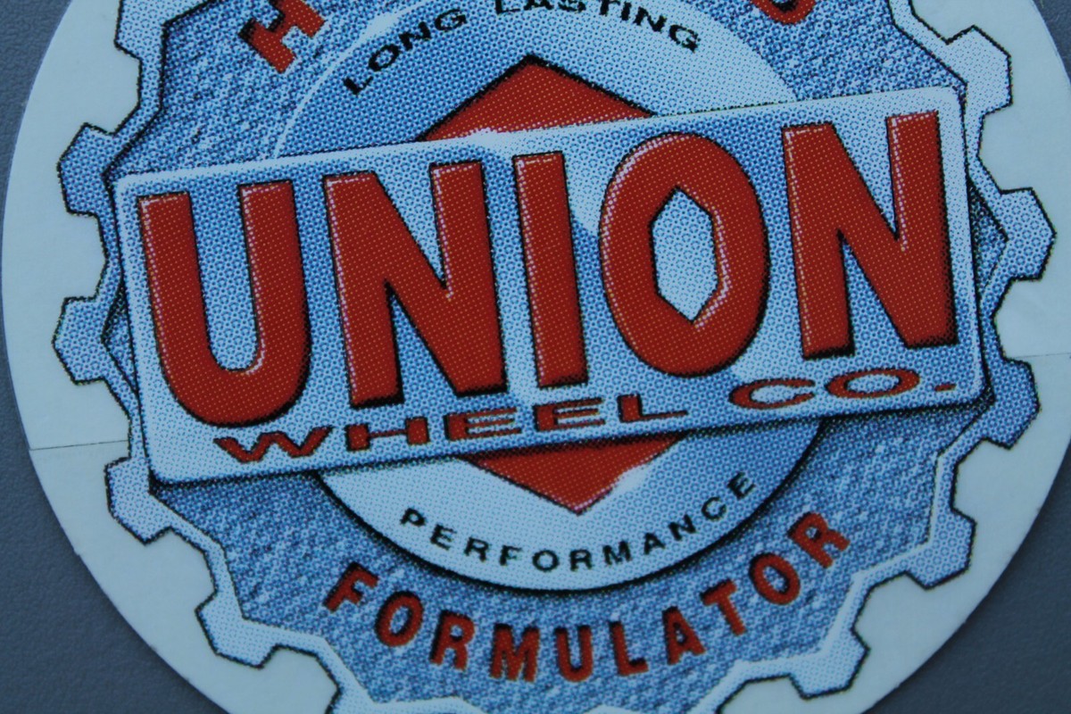 UNION Skateboard Wheels Hybrid Gear Red 90's GB3 Vintage