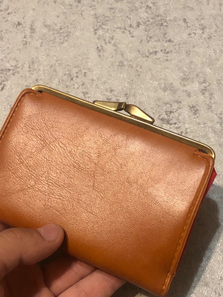 1980's JPG Black Leather Wallet .label: Jean Paul