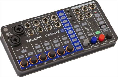 ZOOM LiveTrak L6 32bit 10in/12tracks MIDI Digital Mixer Japan NEW - Picture 10 of 13