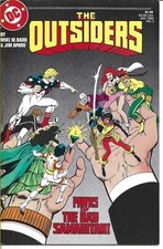 THE OUTSIDERS #3 DC COMICS 1986 BAGGED AND BOARDED