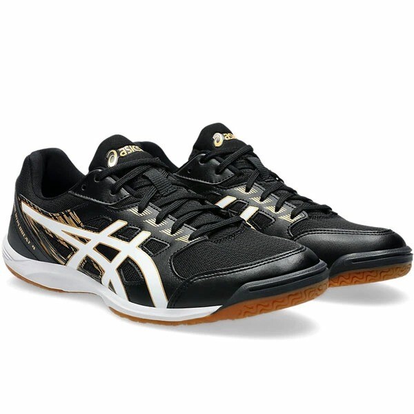 Zapatillas Tenis de Mesa Asics ATTACK HYPERBEAT 4 Negro/Blanco 1073A056.001 E...