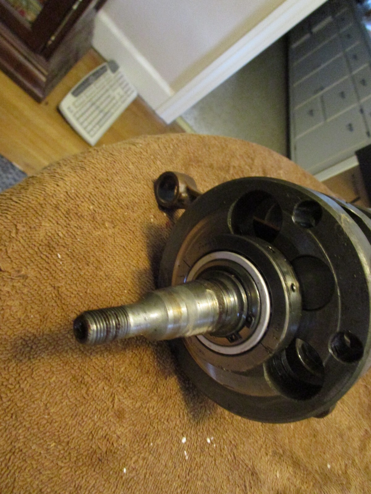 1975 Yamaha XS650 Engine crankshaft crank connecting rods assembly