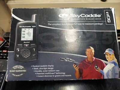 SkyCaddie SG2.5 Golf Range Finder Charger USB Cable Cd User Guide
