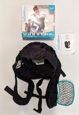 Infantino Flip Advanced 4-in-1 Convertible Carrier Newborn Baby Black