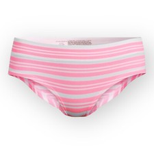 Womens NOBO No Boundaries Stripe Hipster XS-XXL Pink White Panties Underwear NWT