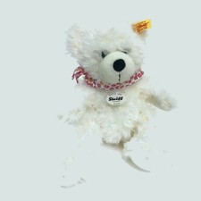 Steiff Germany Lotte Teddy Bear White Plush 11 117503 Soft Nursery Child's Toy