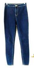 Rampage NIKKI Skinny Stretch Denim Legging Jeans-5, slimming dark wash blue