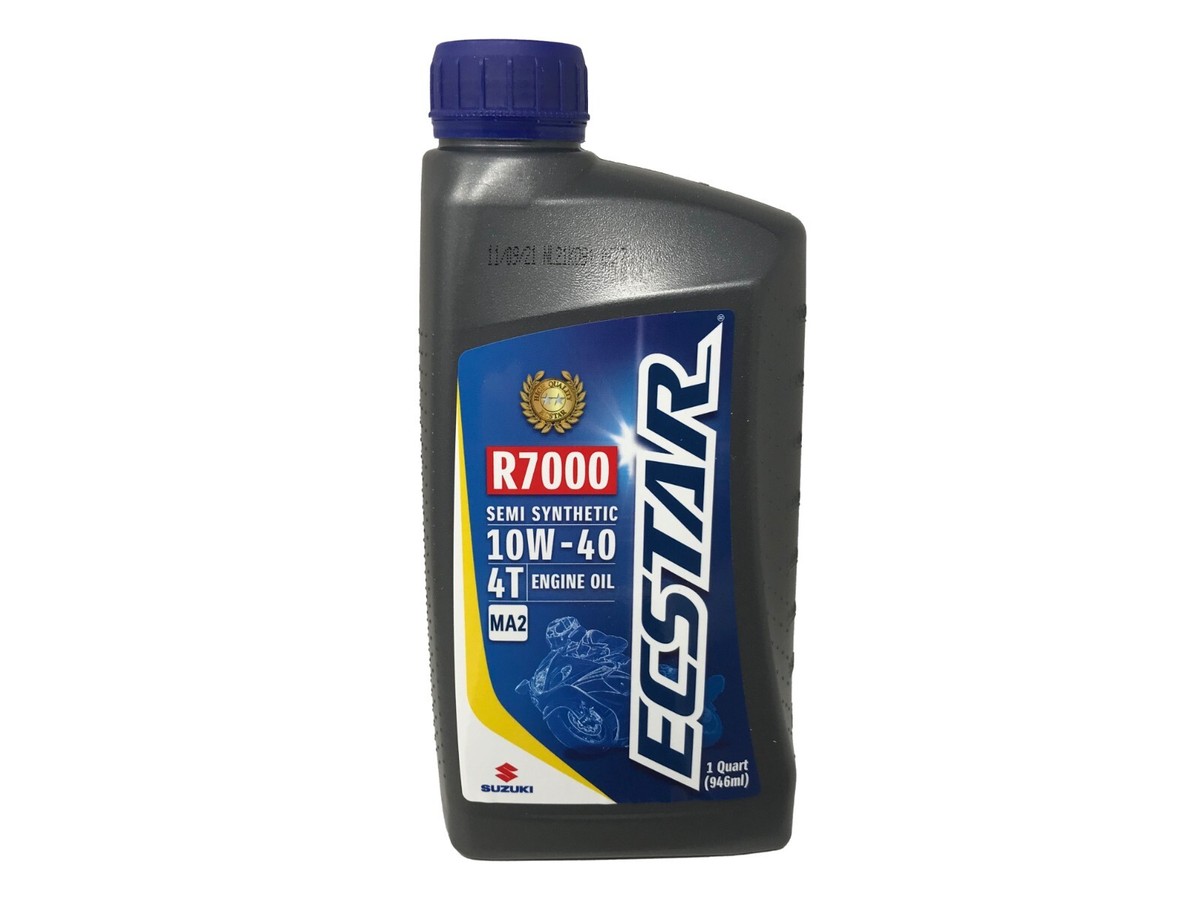 Suzuki Ecstar 10W-40 R7000 Semi Synthetic Engine Oil 1 QUART 990A0