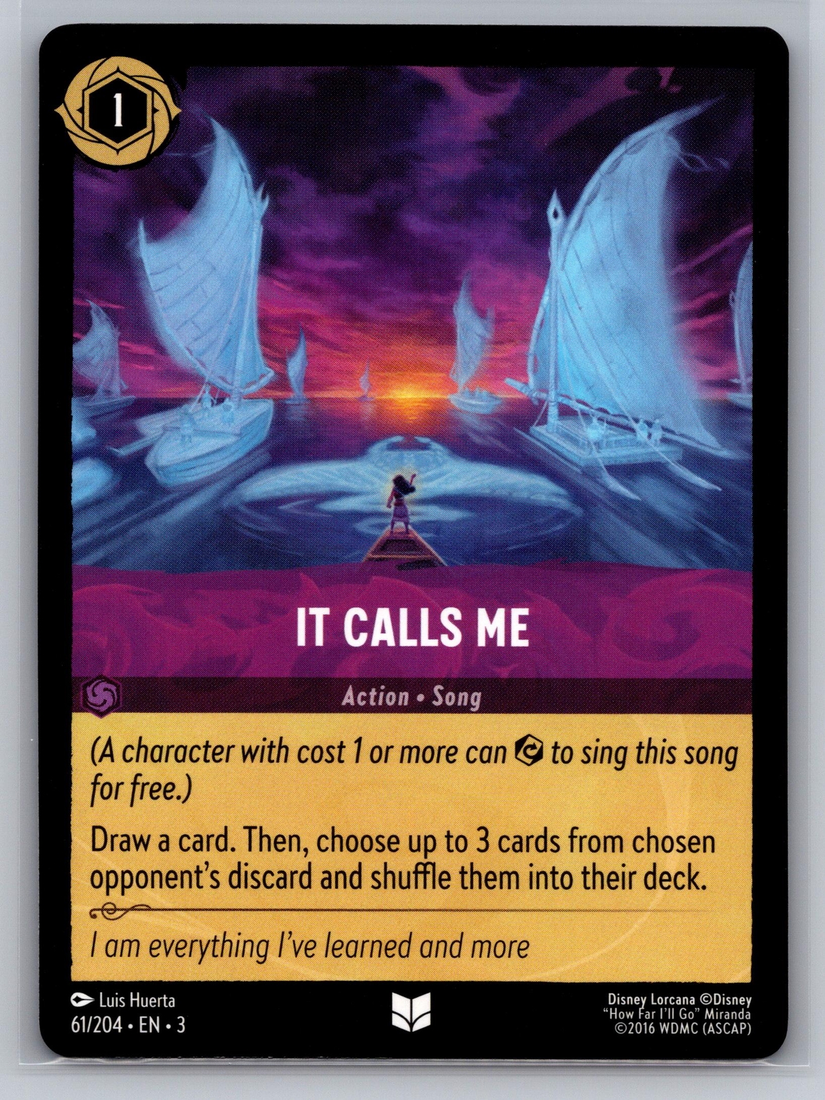 It Calls Me #61/204 Near Mint or Better Into the Inklands