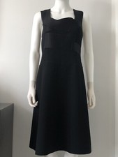 Prada Dress 44/8 Black 100% Wool 