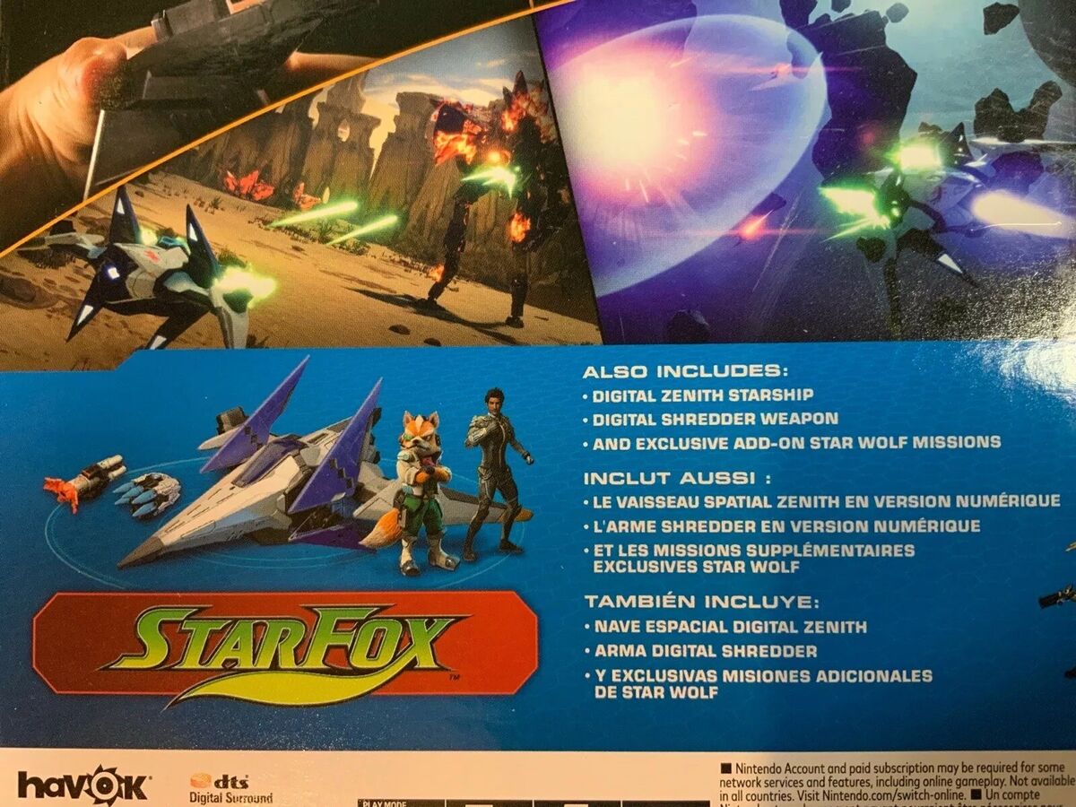 Starlink Battle For Atlas with Star Fox Nintendo Switch (POSTER