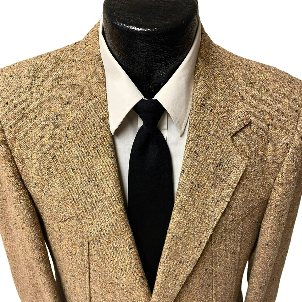 Vtg 50's Cowboy WESTERN Multicolor Hollywood ATOMIC FLECK Sport Coat VLV Jacket - Image 3 of 4