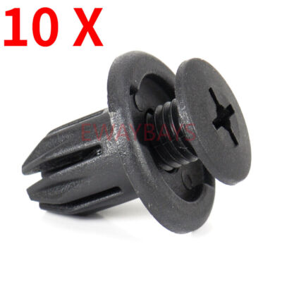 10 Pcs High Quality Bumper Retainer Push Type Clip 91503-SP0-003 For Honda Civic