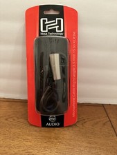 Hosa XVM-305M Mic Cable XLR Male to 3.5mm TS Right Angle 5ft NEW