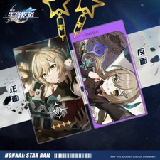 Honkai: Star Rail Qingque Keyring Cosplay Keychain Accessories Bag Pendant Gift