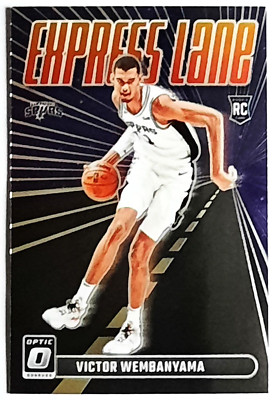 Victor Wembanyama 2024 Donruss Optic Express Lane RC #8 - San Antonio Spurs