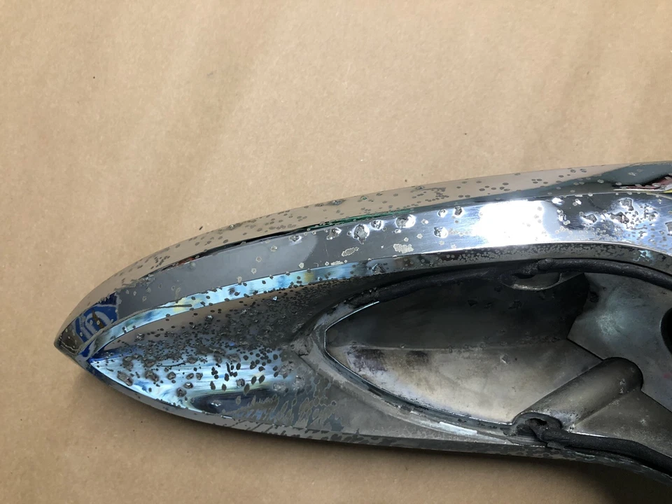 1960 Desoto Mopar bisel de luz trasera derecha HOT RAT ROD CUSTOM lowrider OEM chr Foto 4 de 4