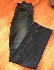 Levi 511 29 X 29 Mens Jeans Slim Fit 18 Regular Youth Navy Blue Prefaded Zipper