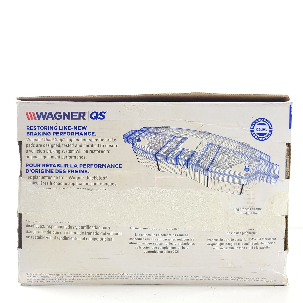 Wagner QS Ceramic Disc Brake Pads ZD756 | eBay Wagner QS Ceramic Disc Brake Pads ZD756 | eBay