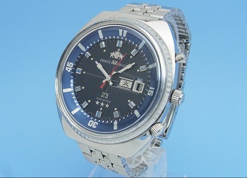 Orient King Diver AAA Deluxe Day-Date 23 JEWELS anni 1960 Antico Orologio  automatico | eBay