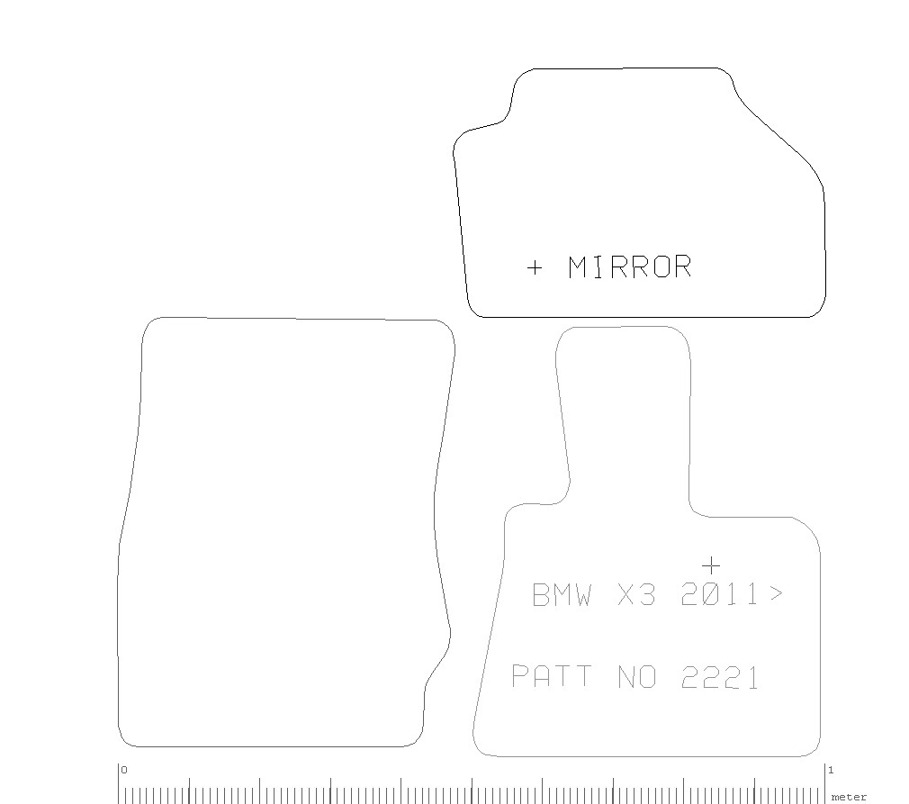 Car Mats for BMW X3 F25 2011 to 2017 Tailored Black Rubber Yellow Trim