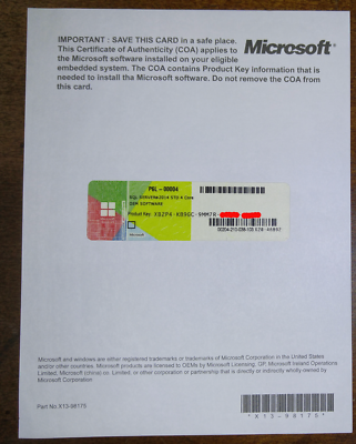 Sql Server 2012 Licensing