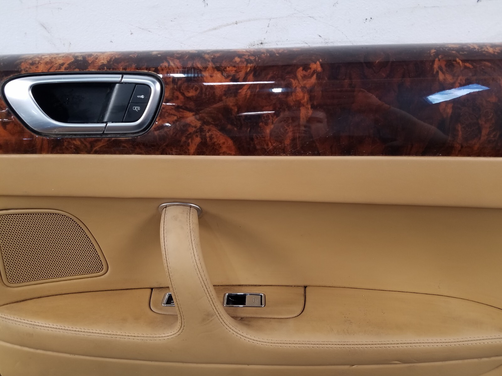 2006 Bentley Continental Flying Spur Right Rear Passenger Door Panel #2209 Y4