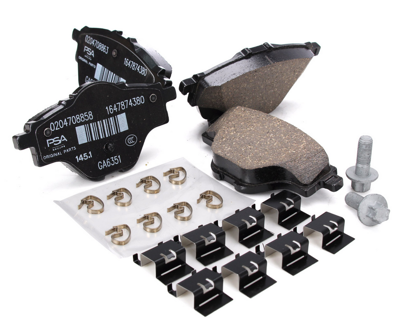 CITROEN C4 Picasso MK2 Rear Brake Pads Set Kit 1693587380 New Genuine