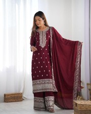 Women Dress Pakistani Salwar Kameez Readymade Suits Indian Wedding Party 3 Piece