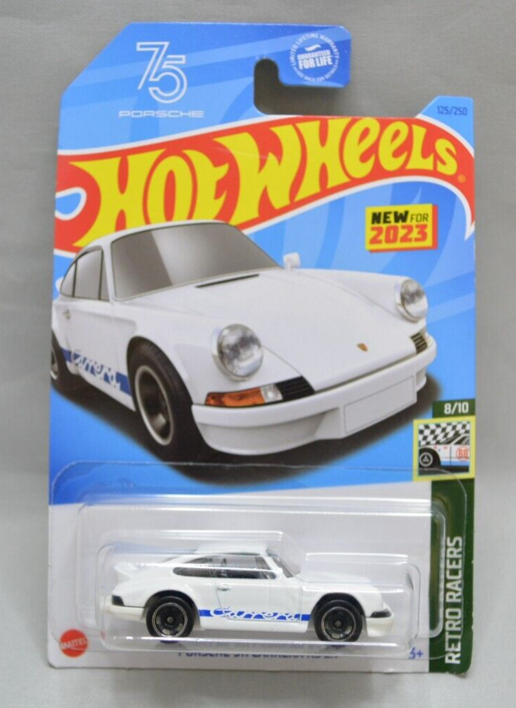 Hot Wheels Porsche 911 Carrera RS 2.7 #125 White Mattel B5 | eBay