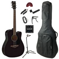 Yamaha Fgx800c Black Acoustic Electric Guitar Deluxe Pack on sale Yamaha Fgx800c Black Acoustic Electric Guitar Deluxe Pack on sale