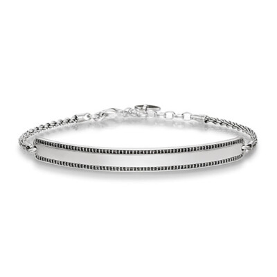 Thomas Sabo Love Bridge Armband Pavè schwarz LBA0009-643-11-L21v (21 cm)