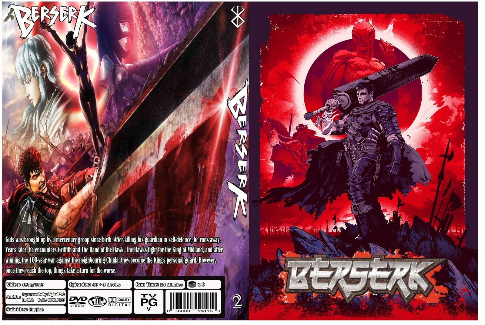 Berserk (1997) vs Berserk: The Golden Age Arc II - The Battle for