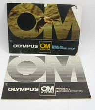 Olympus OM System Winder 1 Printed Manuals