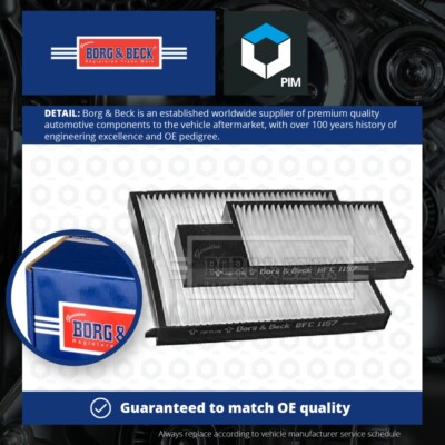 Pollen / Cabin Filter fits KIA CEED ED, JD 1.4 06 to 18 G4FA B&B Quality New